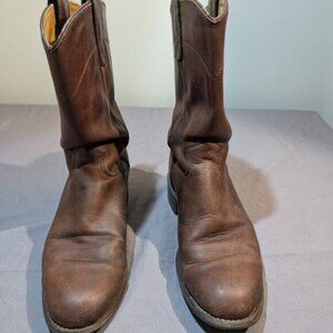 Mark's Outpost Brown Leather Women Cowboy Boots Size 5.5